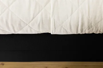 Nice Deluxe Komplett Sengepakke 160x200 - Svart - Møbler - Senger - Kontinentalsenger