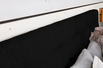 Nice Deluxe Komplett Sengepakke 160x200 - Svart - Møbler - Senger - Kontinentalsenger