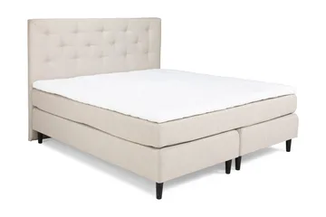Nice Deluxe Komplett Sengepakke 180x200 - Beige - Møbler - Senger - Kontinentalsenger