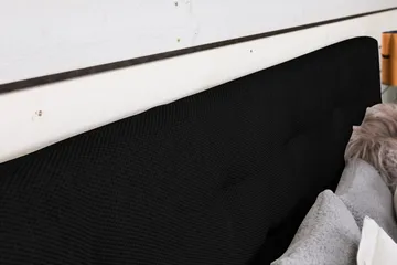 Nice Deluxe Kontinentalseng 160x200 - Svart - Møbler - Senger - Kontinentalsenger