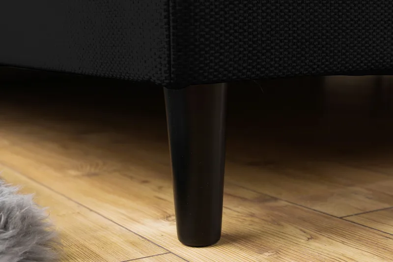 Nice Deluxe Kontinentalseng 160x200 - Svart - Møbler - Senger - Kontinentalsenger