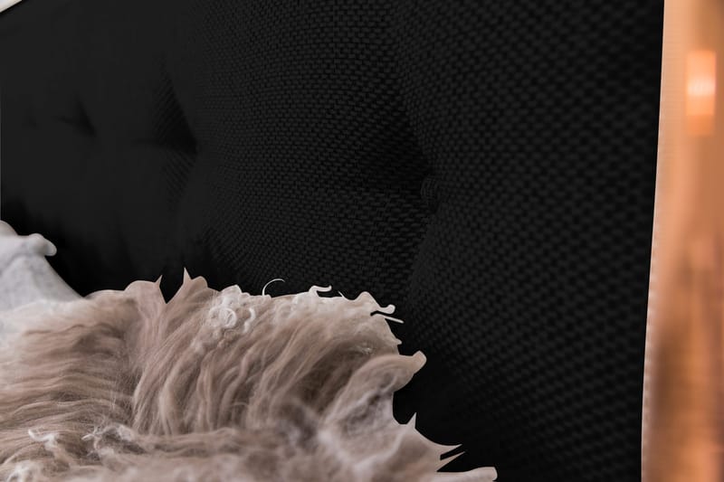 Nice Deluxe Kontinentalseng 160x200 - Svart - Møbler - Senger - Kontinentalsenger