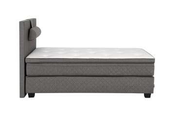 NOTTE 120 Kontinentalseng Grå - Grå - Møbler - Senger - Enkeltsenger