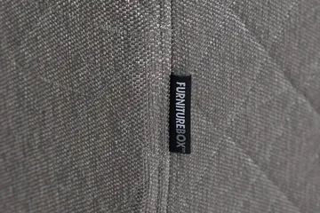 NOTTE 120 Kontinentalseng Grå - Møbler - Senger - Enkeltsenger