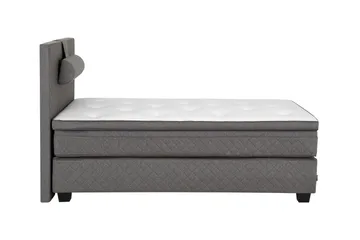 NOTTE 120 Kontinentalseng Grå - Møbler - Senger - Enkeltsenger