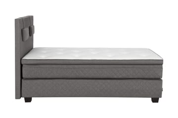 NOTTE 140 Kontinentalseng Grå - Møbler - Senger - Kontinentalsenger