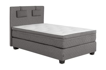 NOTTE 140 Kontinentalseng Grå - Møbler - Senger - Kontinentalsenger