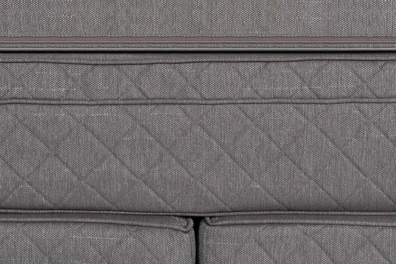 NOTTE 180 Kontinentalseng Grå - Møbler - Senger - Kontinentalsenger