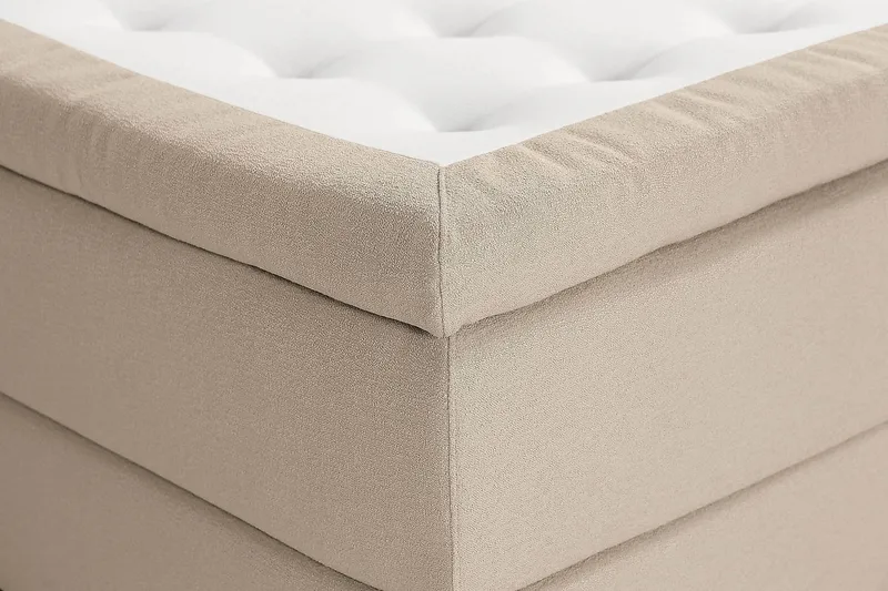 Oslo Lyx Kontinentalseng 120x200 cm - Beige - Møbler - Senger - Kontinentalsenger