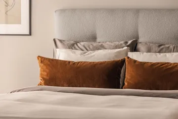 Oslo Lyx Kontinentalseng 120x200 cm - Grå - Møbler - Senger - Kontinentalsenger