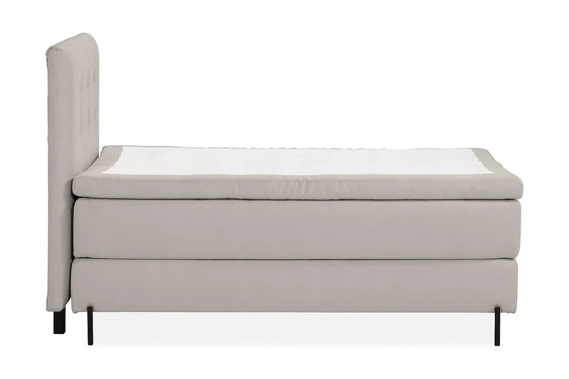 Oslo Lyx Kontinentalseng 120x200 cm - Grå - Møbler - Senger - Kontinentalsenger