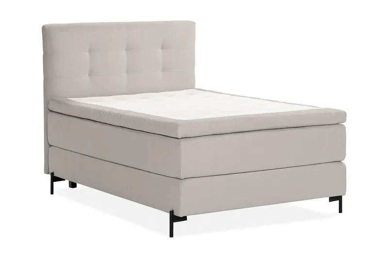 Oslo Lyx Kontinentalseng 120x200 cm - Grå - Møbler - Senger - Kontinentalsenger