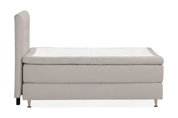 Oslo Lyx Kontinentalseng 120x200 cm - Grå - Møbler - Senger - Kontinentalsenger