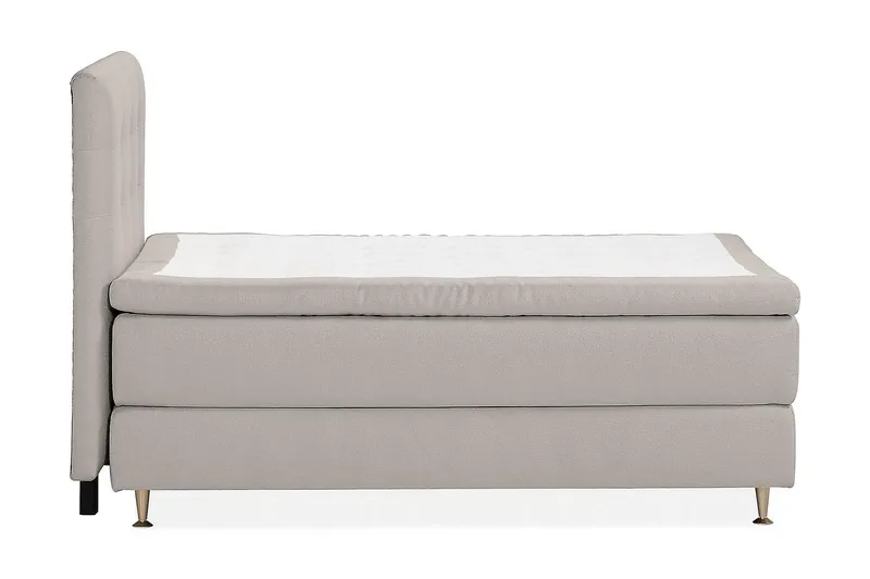 Oslo Lyx Kontinentalseng 120x200 cm - Grå - Møbler - Senger - Kontinentalsenger
