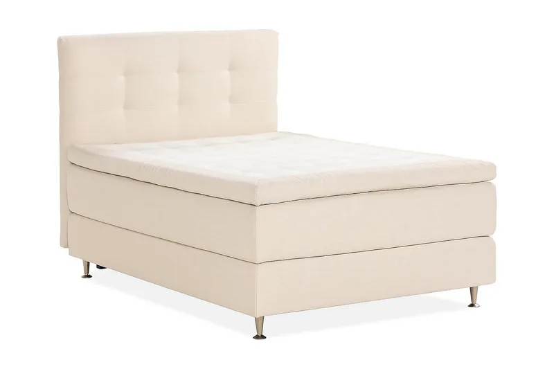 Oslo Lyx Kontinentalseng 140x200 cm - Lysebeige - Møbler - Senger - Kontinentalsenger