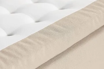 Oslo Lyx Kontinentalseng Boucle 140x200 - Beige - Møbler - Senger - Kontinentalsenger