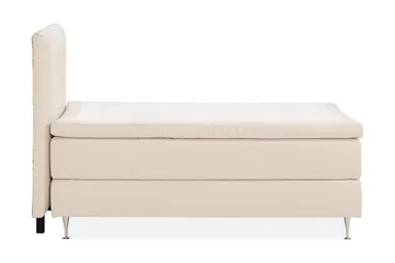 Oslo Lyx Kontinentalseng Boucle 140x200 - Lysebeige - Møbler - Senger - Kontinentalsenger