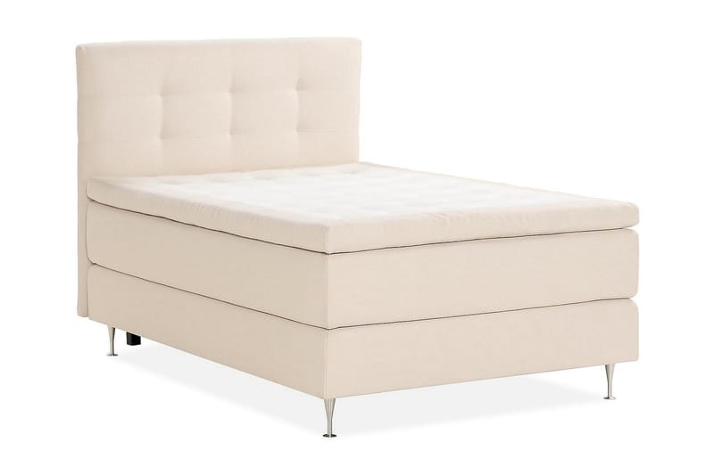 Oslo Lyx Kontinentalseng Boucle 140x200 - Lysebeige - Møbler - Senger - Kontinentalsenger