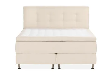 Sengegavl Knapper - Lys Beige