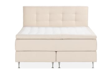 Sengegavl Knapper - Lys Beige