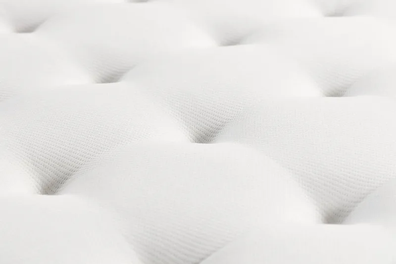 Oslo Lyx Sengepakke Boucle 120x200 Knappad Gavl - Lysebeige - Møbler - Senger - Kontinentalsenger