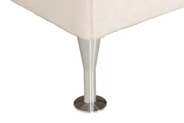 Oslo Lyx Sengepakke Boucle 180x200 Dypheftende Gavl - Lysebeige - Møbler - Senger - Kontinentalsenger