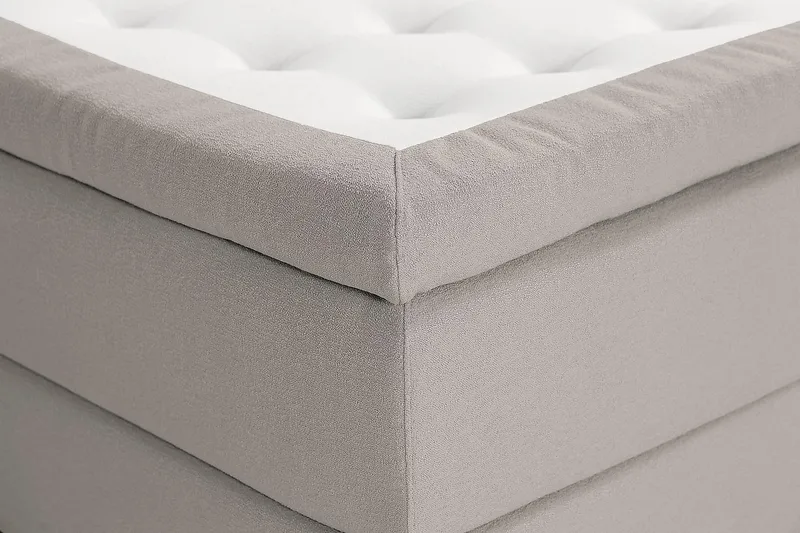 Oslo Lyx Sengepakke Kontinentalseng 120x200 cm - Grå - Møbler - Senger - Kontinentalsenger