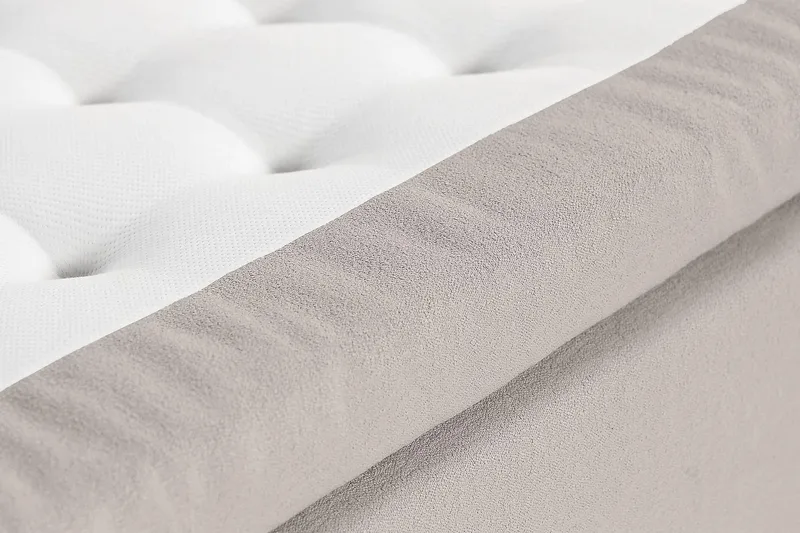 Oslo Lyx Sengepakke Kontinentalseng 120x200 cm - Grå - Møbler - Senger - Kontinentalsenger