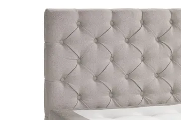 Oslo Lyx Sengepakke Kontinentalseng 120x200 cm - Grå - Møbler - Senger - Kontinentalsenger