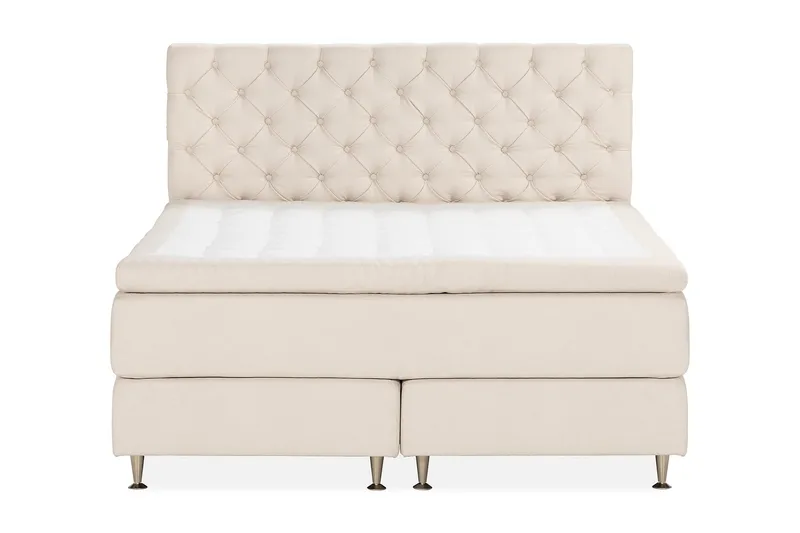 Oslo Lyx Sengepakke Kontinentalseng 160x200 cm, Lysebeige