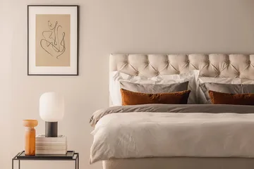 Oslo Lyx Sengepakke Kontinentalseng 160x200 cm - Lysebeige - Møbler - Senger - Kontinentalsenger