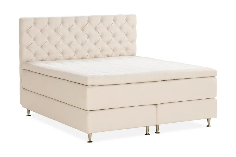 Oslo Lyx Sengepakke Kontinentalseng 180x200 cm - Lysebeige - Møbler - Senger - Kontinentalsenger
