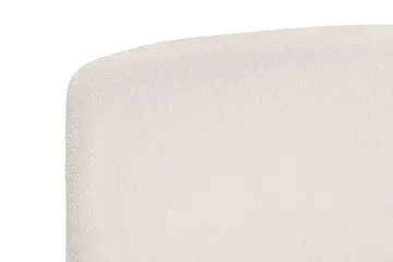 Oslo Lyx Sengpakke Kontinentalseng 120x200 cm Curved Sengegavl - Lys beige - Møbler - Senger - Kontinentalsenger