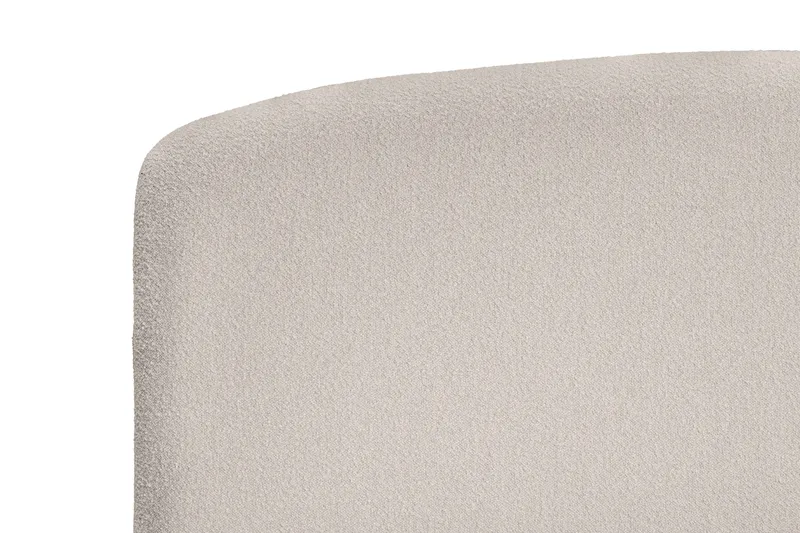 Oslo Lyx Sengpakke Kontinentalseng 160x200 cm Curved Sengegavl - Beige - Møbler - Senger - Kontinentalsenger