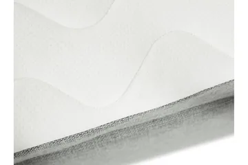 Plevoll Kontinentalseng 140x200 - Lysegrå - Møbler - Senger - Kontinentalsenger