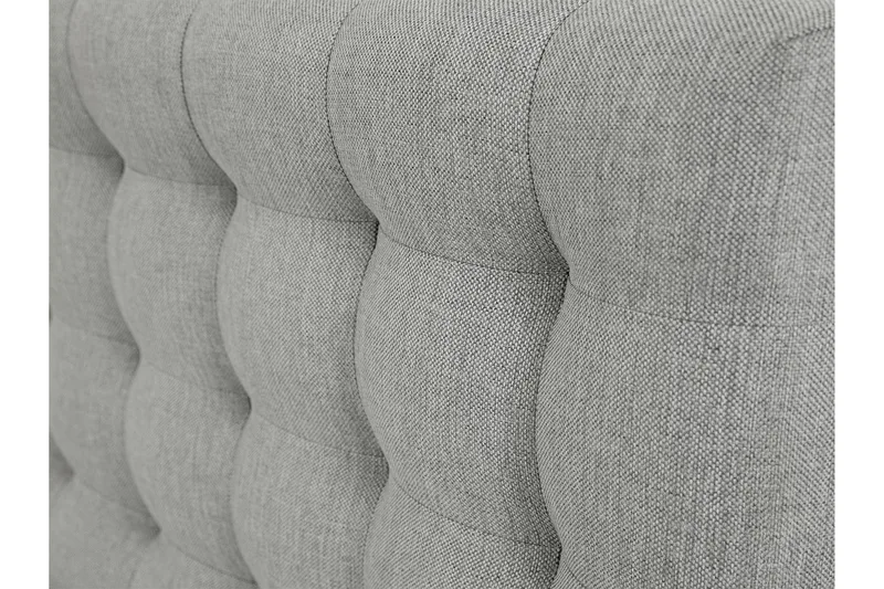 Plevoll Kontinentalseng 140x200 - Mørkegrå - Møbler - Senger - Kontinentalsenger