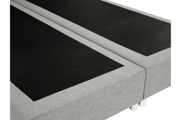 Plevoll Kontinentalseng 140x200 - Mørkegrå - Møbler - Senger - Kontinentalsenger