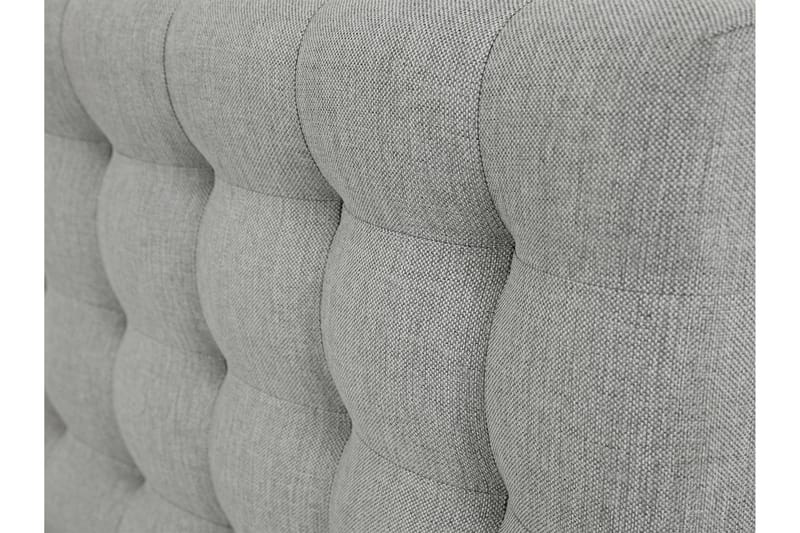 Plevoll Kontinentalseng 160x200 - Grå - Møbler - Senger - Kontinentalsenger