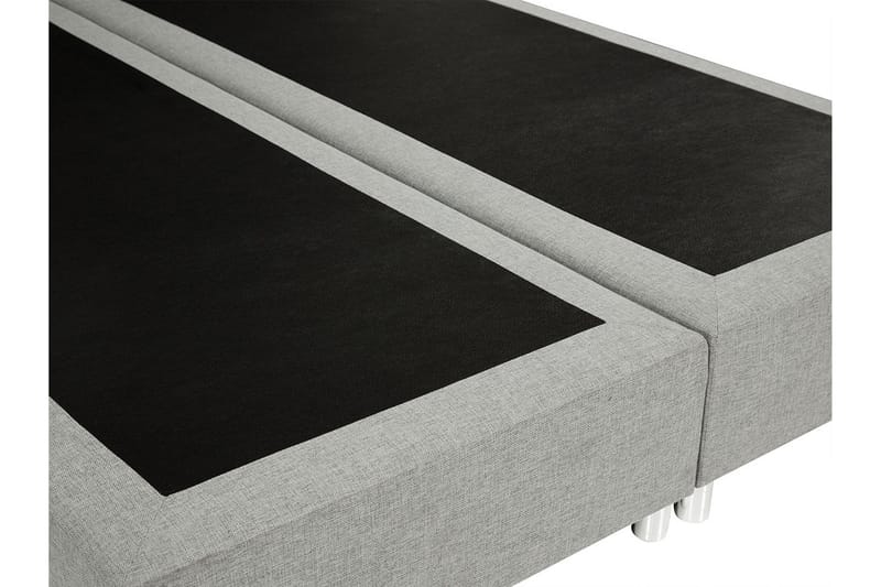 Plevoll Kontinentalseng 160x200 - Grå - Møbler - Senger - Kontinentalsenger