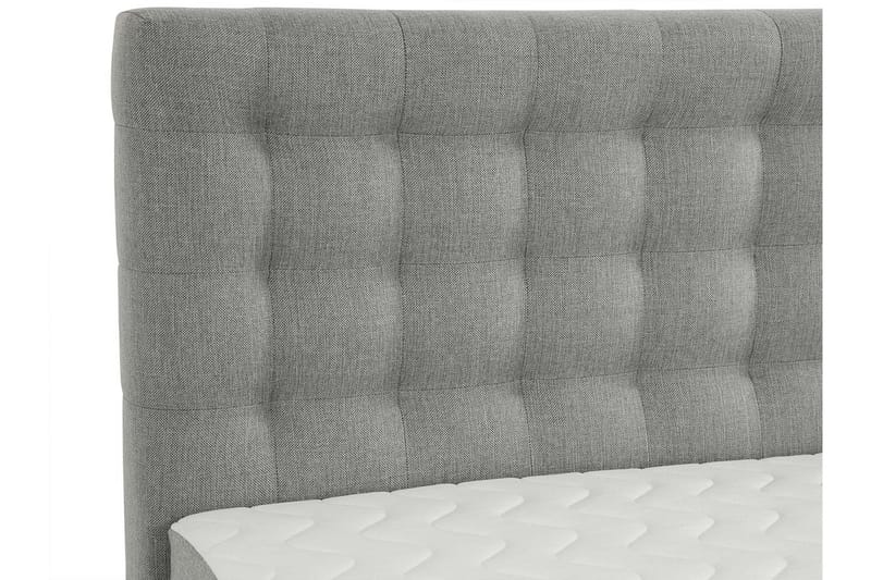 Plevoll Kontinentalseng 160x200 - Grå - Møbler - Senger - Kontinentalsenger