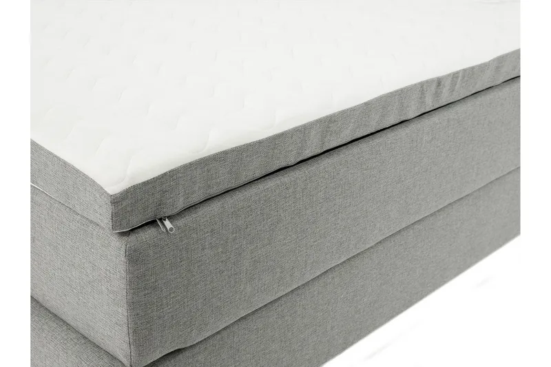 Plevoll Kontinentalseng 180x200 - Mørkegrå - Møbler - Senger - Kontinentalsenger