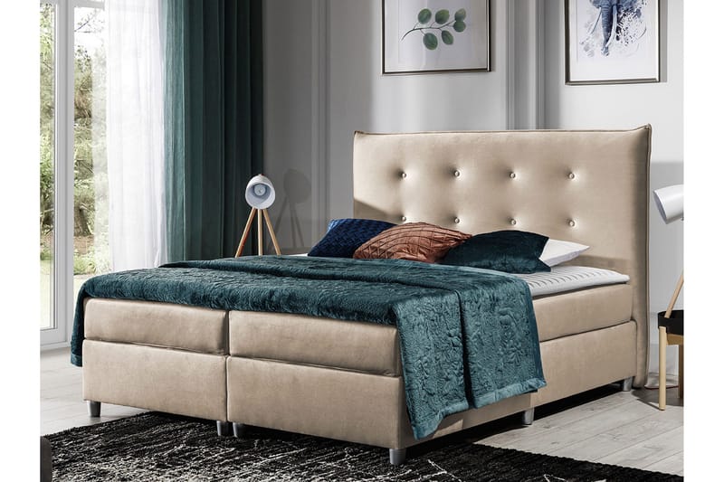 Prato Kontinentalseng 160x200 cm - Møbler - Senger - Kontinentalsenger