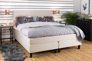 Princess Komplett Sengepakke 180x200 - Beige - Møbler - Senger - Kontinentalsenger