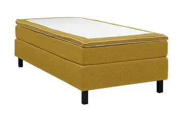 Princess Kontinentalseng 120x200 cm - Gul - Møbler - Senger - Enkeltsenger