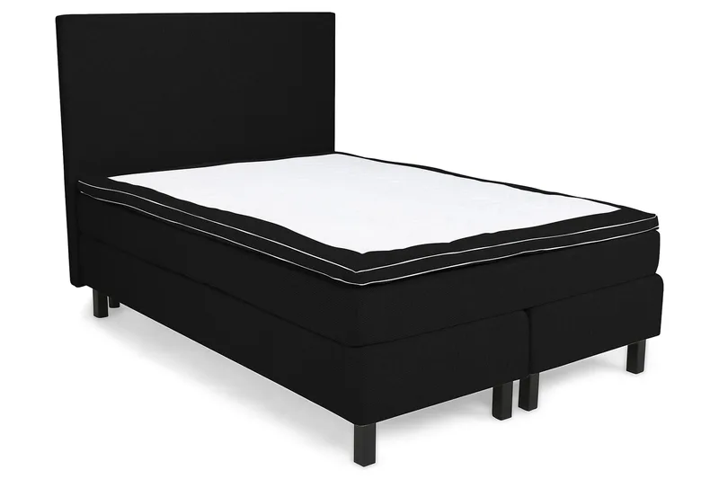 Princess Kontinentalseng 120x200 cm - Svart - Møbler - Senger - Enkeltsenger