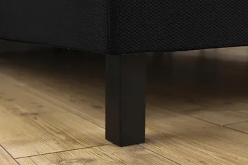 Princess Kontinentalseng 120x200 cm - Svart - Møbler - Senger - Enkeltsenger