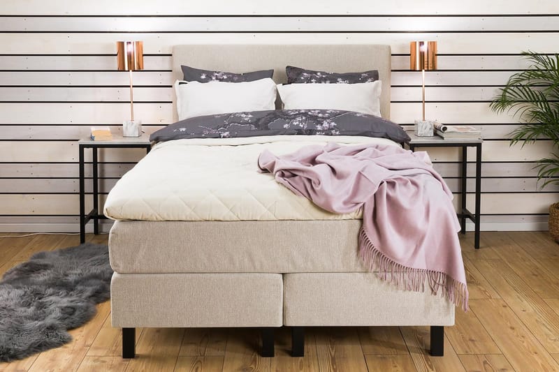 Princess Kontinentalseng 120x200cm - Beige - Møbler - Senger - Kontinentalsenger