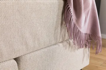 Princess Kontinentalseng 140x200 - Beige - Møbler - Senger - Kontinentalsenger