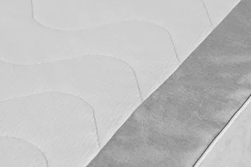 Princess Kontinentalseng 140x200 cm - Lysgrå/Fløyel - Møbler - Senger - Kontinentalsenger