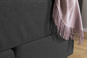 Princess Kontinentalseng 140x200cm - Grå - Møbler - Senger - Kontinentalsenger